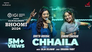 Chhaila  Shreya Ghoshal x Sunidhi Chauhan  Salim Sulaiman  Shraddha Pandit  Bhoomi 2024 [upl. by Ahseral45]