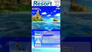 wakeboarding  Wii Sports Resort minigames  mainin game [upl. by Linad]