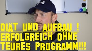 DIÄT und MUSKELAUFBAU so seid ihr auch ohne Programm erfolgreich [upl. by Glenden]