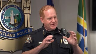 LIVE PPB Interim Chief Day talks about deadly weekend MAX train incident [upl. by Randall]