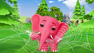 Ek Mota Hathi  Kids Nursery Rhymes  Hindi Rhymes [upl. by Janeva]