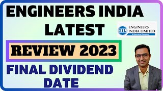 Engineers india share latest news  Engineers india review 2023  Engineers india dividend 2023 [upl. by Asare]