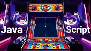 Build An Arcade PONG Game With JavaScript [upl. by Assenaj]