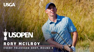 2023 US Open Highlights Rory McIlroy Round 3  Every Televised Shot [upl. by Orv]