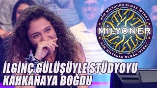 İlginç gülüşüyle stüdyoyu kahkahaya boğdu [upl. by Aydiv945]