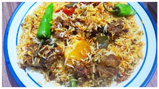 Beef biryani recipe l sindhi beef biryani [upl. by Esimehc]