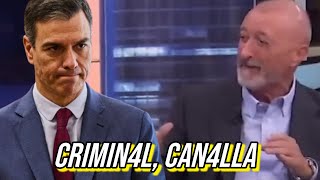 DESTROZA Pérez Reverte a Pedro Sánchez en El Hormiguero [upl. by Phineas]