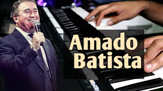 Amado Batista  Força do amor 2006 teclado cover [upl. by Moitoso]