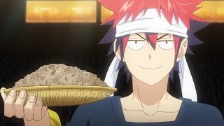 Shokugeki no Souma San no Sara【Soma Best Chef 】 創真はセントラル第6席、そばの名手・紀ノ国寧々と対戦する。 食戟のソーマ 餐ノ皿 遠月列車篇 [upl. by Schober430]