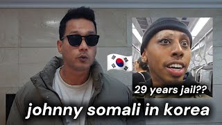 johnny somali in korea controversy explained in Hindi [upl. by Macomber862]