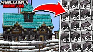 I UPGRADED Every Structure in Minecraft Hardcore [upl. by Orimar147]