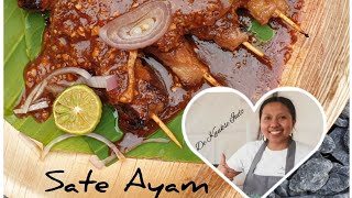 Recept sate saus met eigen gebakken pindas of Bumbu kacang07 de kuukse indo [upl. by Pedaias]