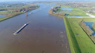 Hoogwater in De Liemers 9 januari 2018 [upl. by Amery]