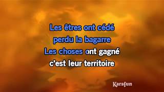 Karaoké La vie par procuration Live  JeanJacques Goldman [upl. by Ern]