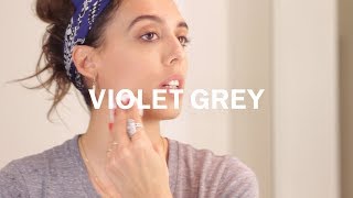 Violettes Nighttime Skincare Routine  VIOLET GREY [upl. by Griswold]