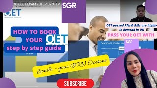 HOW TO BOOK OET EXAM  STEP BY STEP EXPLANATION [upl. by Aihsenet]