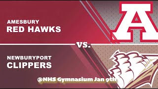 Newburyport Boys Basketball VS Amesbury  January 9th 2024 [upl. by Vaclav623]