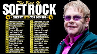 Elton John Lionel Richie Phil Collins Bee Gees Eagles🎉 Top 100 Soft Rock Songs Of All Time [upl. by Mccafferty]