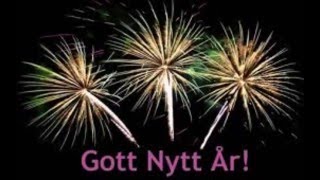 GOTT NYTT ÅR en barnvisa [upl. by Necyla595]