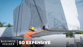 Why Calacatta Marble Is So Expensive  So Expensive  Business Insider [upl. by Solram502]