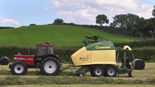 GRASSMEN TV  Krone Comprima Baler [upl. by Zalea]