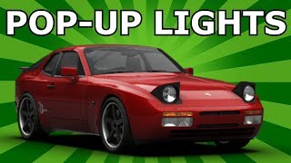 Cheap Cars With PopUp Lights [upl. by Eiro]