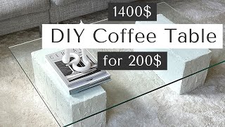 DIY Glass Coffee Table [upl. by Ries]