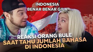 Melongo Inilah Reaksi Bule Ketika Tahu Jumlah Bahasa di Indonesia [upl. by Ling]