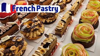 Un jour dans une pâtisserie française〈 Pâtisserie Yann 〉 Recette du flan parisien [upl. by Oilime615]