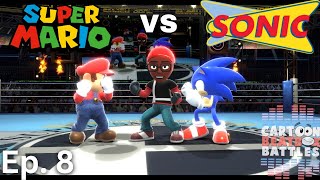 Mario Vs Sonic  Cartoon Beatbox Battles Smash Remake [upl. by Mauchi]