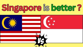 Malaysia Vs Singapore  2024 Countries Comparison [upl. by Bendix]