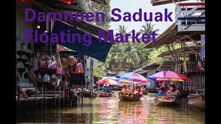 Damnoen Saduak Floating Market Thailand [upl. by Sixel]