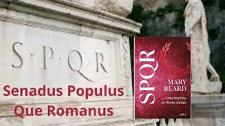 SPQR  UMA HISTÓRIA DA ROMA ANTIGA  MARY BEARD [upl. by Leirej]