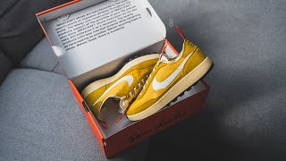 NikeCraft x Tom Sachs General Purpose Shoe quotDark Sulfurquot Archive Review amp OnFeet [upl. by Eillah]