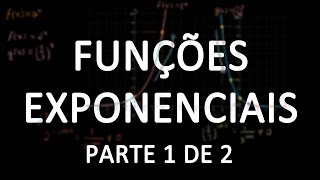 Funções exponenciais parte 1 [upl. by Elbertina]