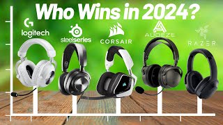 Best Wireless Gaming Headsets 2024 Who Is The NEW 1 [upl. by Ellenehc]