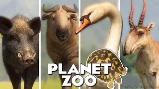 The 180 ANIMALS when Planet Zoo DLC Eurasia Pack Released December 2023 [upl. by Nivat]