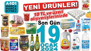 A101 HAFTA SONU İNDİRİMLERİ  A101 1319 OCAK KATALOĞU İNDİRİMLERİ  TEMİZLİK GIDA  A101 BU HAFTA [upl. by Essilec]