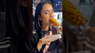 Tasting the famous Korean Corn Dog in Seoul South Korea🥳 [upl. by Anwat]