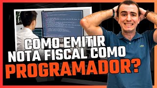 COMO EMITIR NOTA FISCAL COMO PROGRAMADOR [upl. by Ennaillij458]