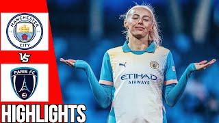 Manchester City vs Paris FC  All Goals amp Highlights  Women’s Champions League  260924 [upl. by Enileda]