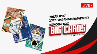 2x 202324 Panini NBA Phoenix Hobby Box Break 127 [upl. by Acirfa]