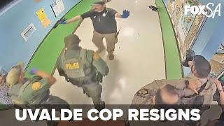 Uvalde Police Officer Resigns [upl. by Yhtrod94]