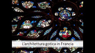 Larchitettura gotica in Francia  Cattedrale di NotreDame e SainteChapelle a Parigi [upl. by Boyt]