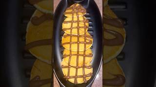 Nutella Pancake Recipe pancake nutella foodshorts youtubeshorts shorts [upl. by Recha]