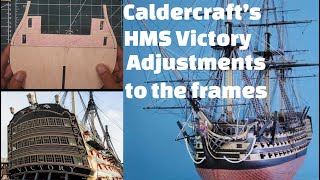 Caldercrafts HMS Victory Adjustments to accommodate the lower deck [upl. by Bear]