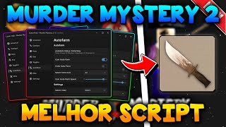 Melhor SCRIPT Para MURDER MYSTERY 2 No Key  Mobile amp PC  Auto Coin [upl. by Birdella]