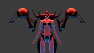 Spider Mantoid Model [upl. by Ezechiel]