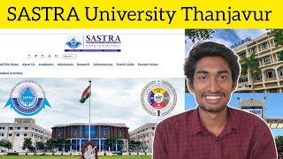 Sastra University BTech Admission 2024  Last Date June 15 🚨  Fees   Thanjavur amp Kumbakonam [upl. by Nnylav913]