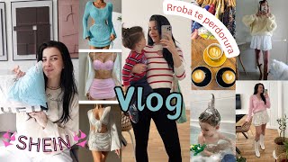 VLOG 🎥 Rikrijojme veshje me rroba te perdorura nga Pinterest  SHEIN [upl. by Sherrer]